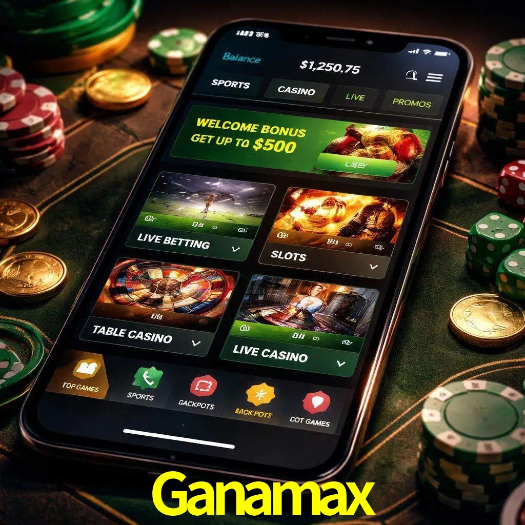 Diseño de juegos móviles Ganamax para usuarios en México